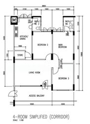 Blk 713 Chong Pang Green (Yishun), HDB 4 Rooms #579791801